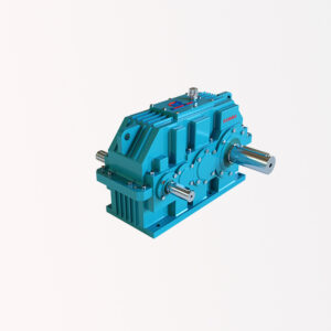 High Output Torque Wide Range Ratio Foot Mounting Horizontal Helical Gearbox