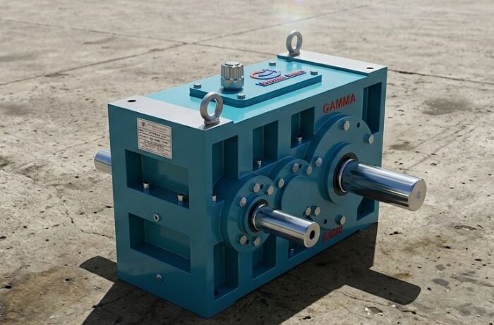Helical Gearbox Used In Industrial Applications