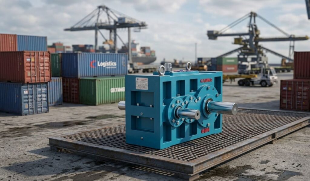 Helical Gearbox Power Transmission