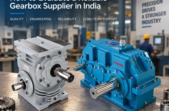 Gearbox manufacturer in India with industrial helical and worm reduction gearboxes