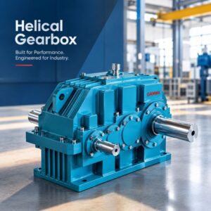 Helical Gearbox Manufacturer in Ahmedabad - Gamma Gears industrial helical gearbox
