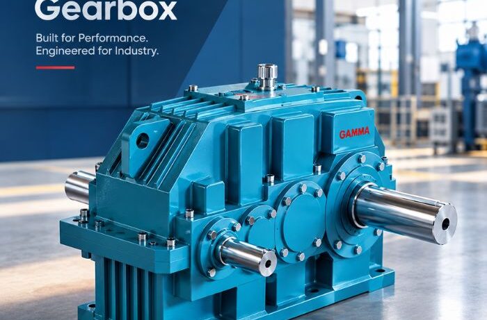 Helical Gearbox Manufacturer in Ahmedabad - Gamma Gears industrial helical gearbox