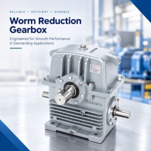 Worm Reduction Gearbox Manufacturer – Gamma Gears industrial gearbox